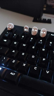 Cereza teclado jason llave máscara Víspera Santos 3d print model - Mito3D