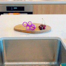 cherry pitter tool cherries kitchen stoner depitter destoner 3d print model - Mito3D