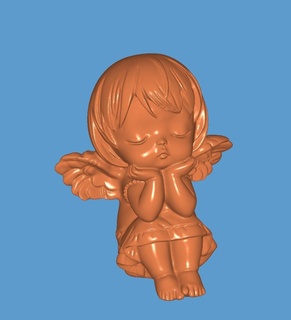 cherub Art 3d print model - Mito3D