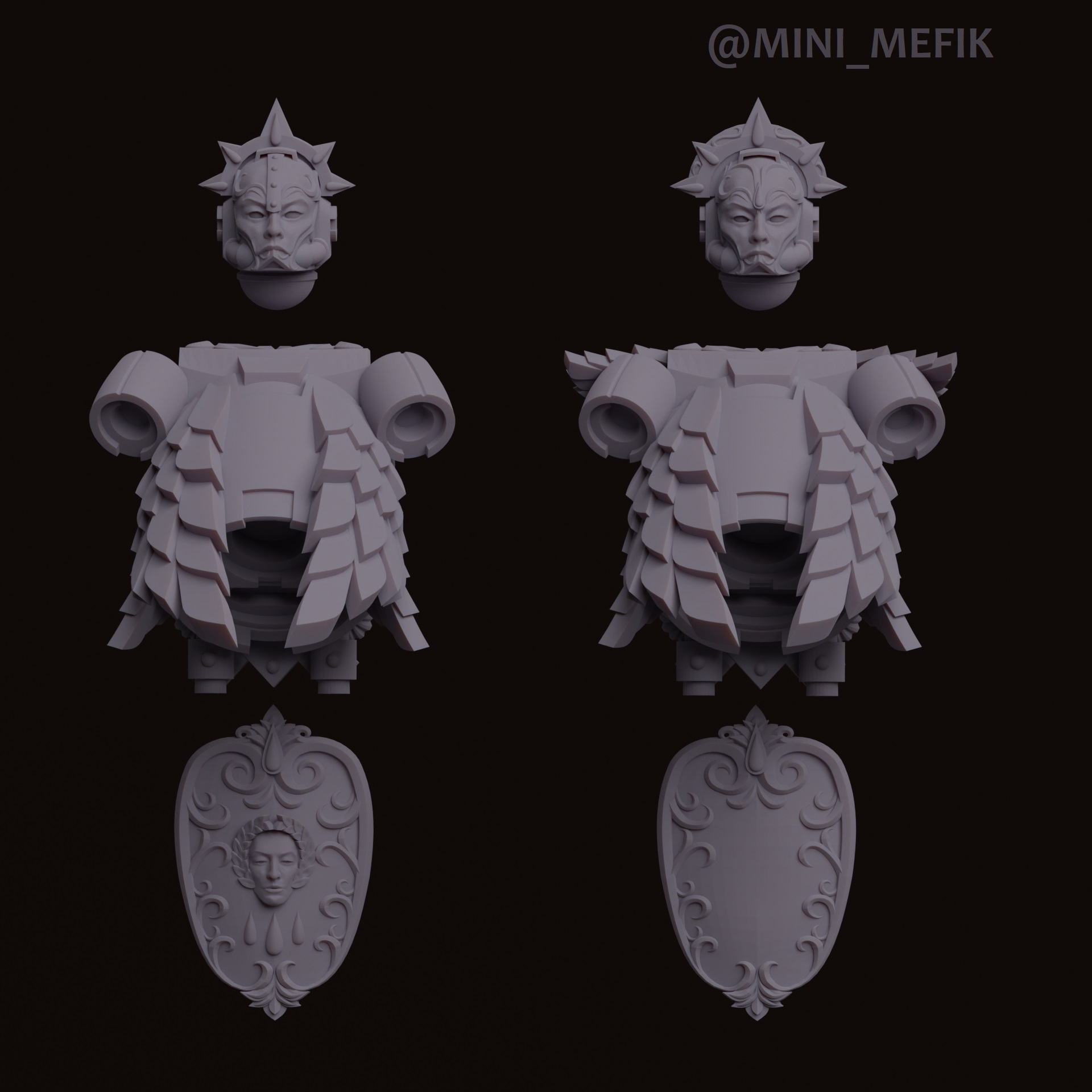 querubín bits juego 3D print model - Mito3D