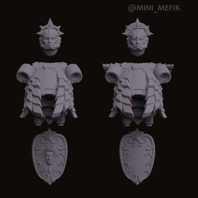 melek bitler oyun 3d print model - Mito3D