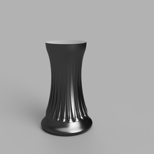 chess vase vaso coluna xadrez torre decoração flor moderno espiral arte industrial 3d print model - Mito3D