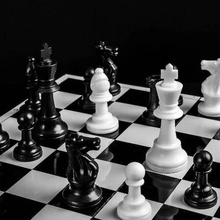 Schach Schachfigur Tafel Spiel 3d print model - Mito3D