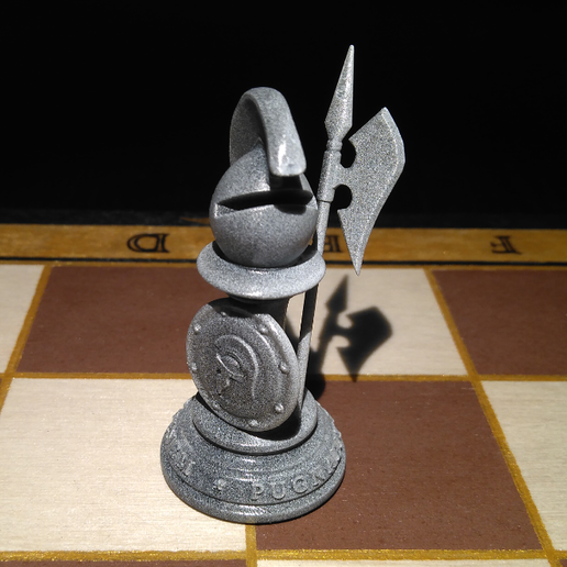 chess bishop game games board 3D print model - Mito3D