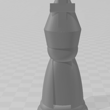 Schach Bischof Spiel 3d print model - Mito3D
