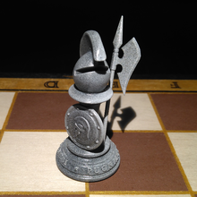 xadrez bispo jogos borda 3d print model - Mito3D