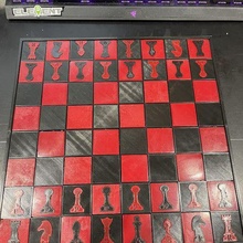 xadrez borda 3d print model - Mito3D