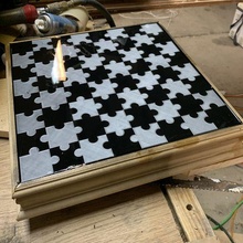 xadrez borda enigma 3d print model - Mito3D