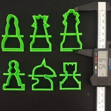 xadrez biscoito cortador 3d print model - Mito3D