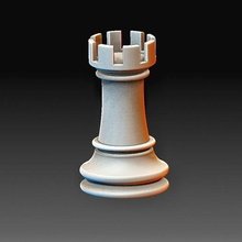 chess figure gadget figures art high-poly printable-model game 3d print model - Mito3D