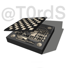 jeu d'échecs, d' checs les échecs le roi la reine fou chevaliers des tours morceaux 3d print model - Mito3D