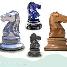 chess horse 3d print model - Mito3D