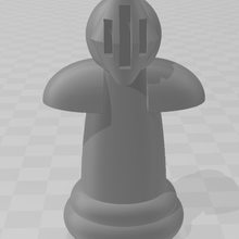 chess knight game 3d print model - Mito3D