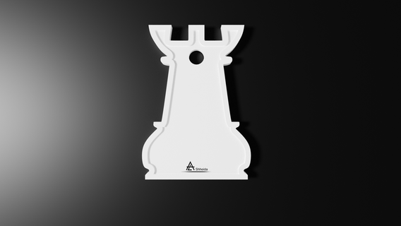 chess medal 3d print model - Mito3D