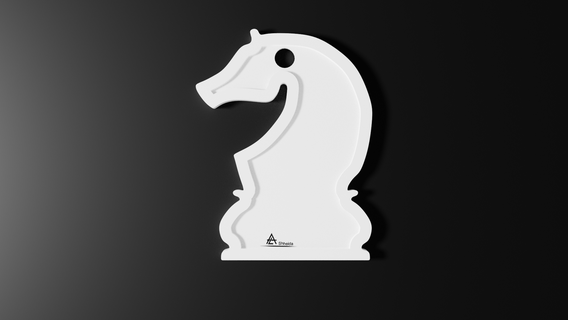 chess medal 3d print model - Mito3D