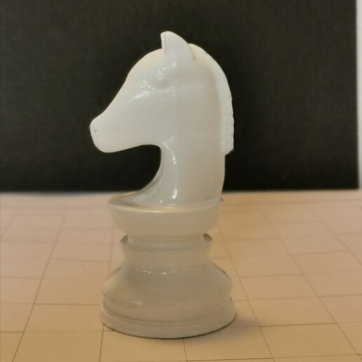 chess piece knight game 3D print model - Mito3D
