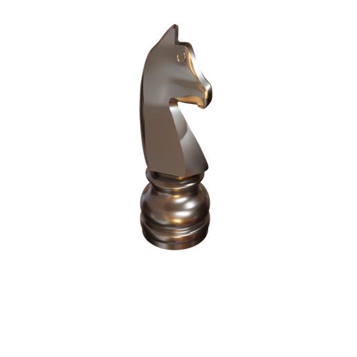 chess piece knight 3D print model - Mito3D