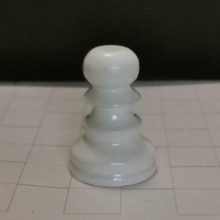 chess piece pawn game king 3d print model - Mito3D