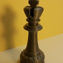 chess pieces king game 3d print model - Mito3D