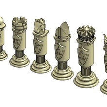 chess set game toy queen king pawn rook knight bishop