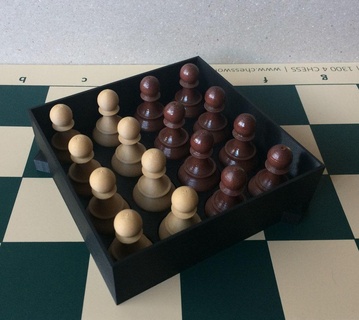 chess set storage transport cases boardgame boardgames box 3d print model - Mito3D