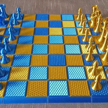 chess storage box game failure 3d print model - Mito3D