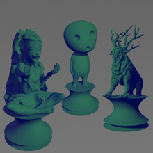 xadrez estúdio ghibli estude 3d print model - Mito3D
