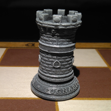 Schach Turm Spiel Spiele Tafel 3d print model - Mito3D