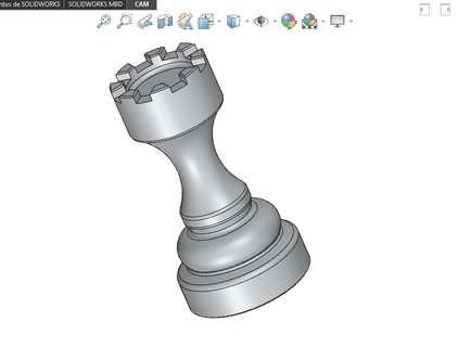 chess tower chess parts  3d print model - Mito3D