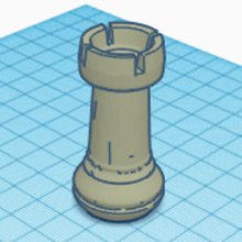 Schach-Turm Spiel Schach Turm 3d print model - Mito3D