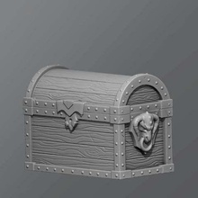 chest tool 3d printing tabletop dungeons dragons d&d 3d print model - Mito3D