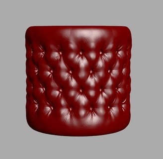 chester pelle sedia diorami progetto modello dioarama 3d print model - Mito3D