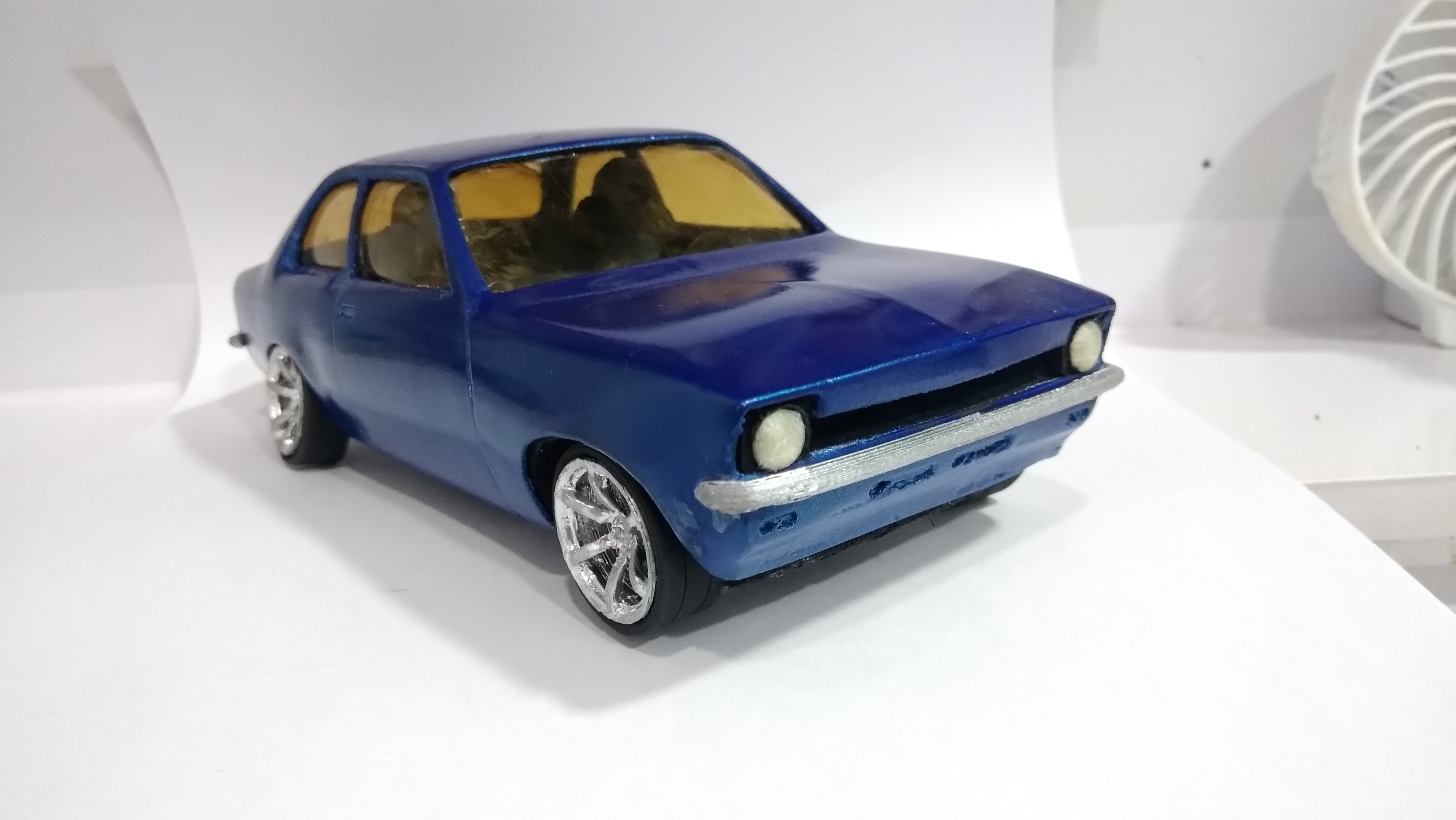 chevette Opel Kadett coquille voiture rc Chevrolet bulle carro miniature 3D print model - Mito3D