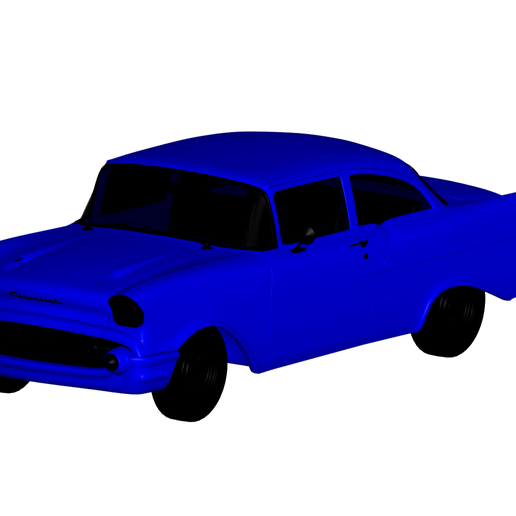 Chevrolet 150 sedan 1957 3D print model - Mito3D