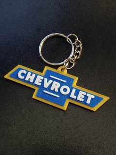 chevrolet 1940-1950 logo keychain cars manufacturer vintage chevy car automobile autos vehicle keys keyfob keyring 3d print model - Mito3D