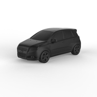 chevrolet aveo 5 doors 2009 pre-supported diecast miniatures scalemodels collectibles 1 32 43 64 76 87 cars precision supported hobby diorama vehicles detailing collectors automobilia custom 3d print model - Mito3D