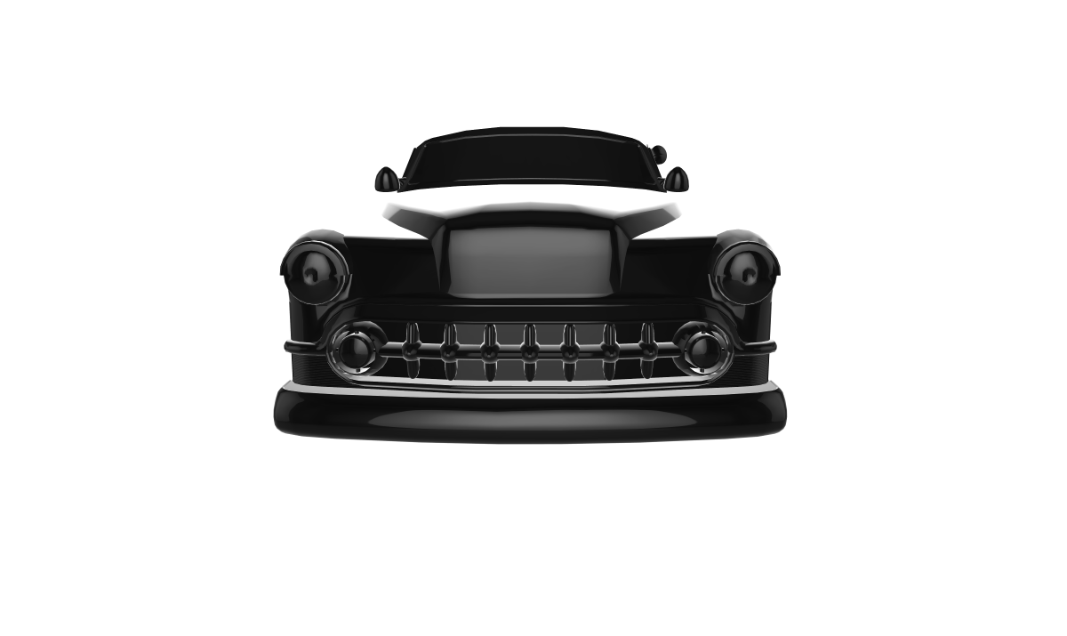 chevrolet belair convertible 1953 auto car cars 3D print model - Mito3D