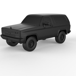 chevrolet blazer 1989 pre-supported diecast miniatures scalemodels collectibles 1 32 43 64 76 87 cars precision supported hobby diorama vehicles detailing collectors automobilia custom 3d print model - Mito3D