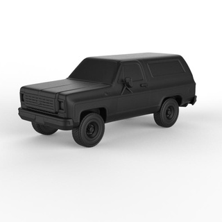 chevrolet blazer k5 1976 pre-supported diecast miniatures scalemodels collectibles 1 32 43 64 76 87 cars precision supported hobby diorama vehicles detailing collectors automobilia custom 3d print model - Mito3D