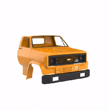 chevrolet c70 truck cabin game transport load tamiya scale 3d printable rc automobile vehicle car fj 40 cruiser land toyota 3d print model - Mito3D