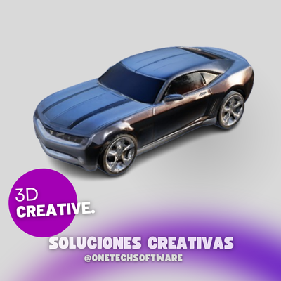 chevrolet camaro gioco auto carrello automobile radio controllo 3d print model - Mito3D