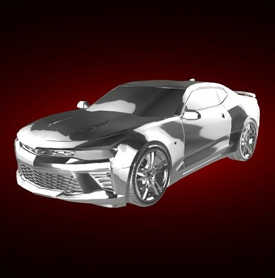 chevrolet camaro 2016 suv automóvel carro veículo comício raça esportes derby super gt 3d print model - Mito3D