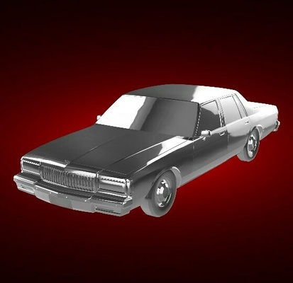 chevrolet caprice 1985 suv voiture véhicule rallier course sports derby supercar gt 3d print model - Mito3D
