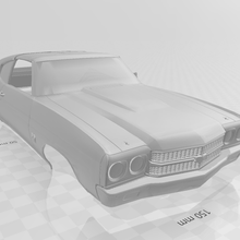 Chevrolet chevelle ss rc corps 3d print model - Mito3D