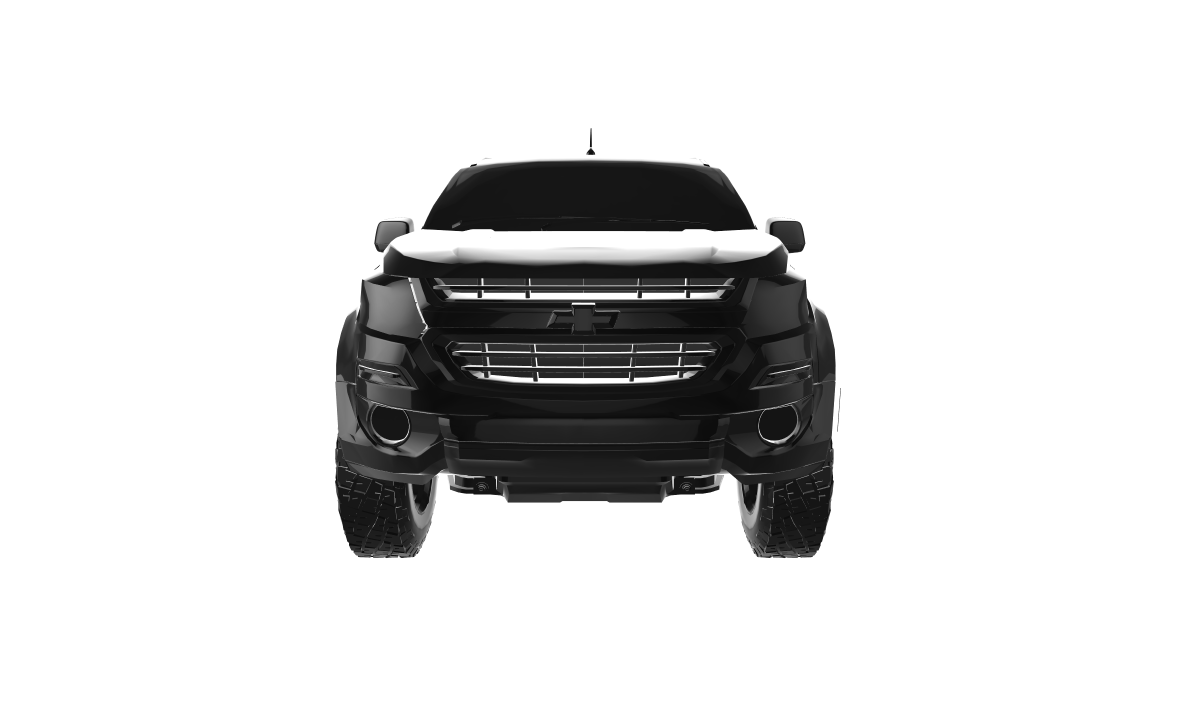 Chevrolet Colorado 2015 Oto araba arabalar 3D print model - Mito3D