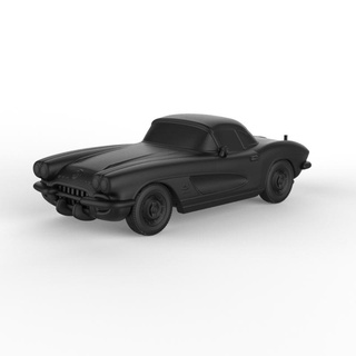 chevrolet corvette 1962 pre-supported diecast miniatures scalemodels collectibles 1 32 43 64 76 87 cars precision supported hobby diorama vehicles detailing collectors automobilia custom 3d print model - Mito3D
