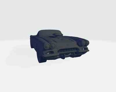 chevrolet corvette c1 Home car drive life speed 3d print model - Mito3D