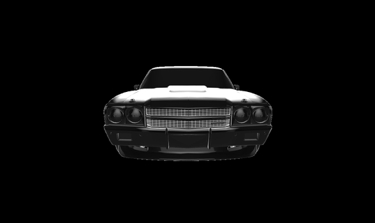 chevrolet elcamino drag auto car cars 3d print model - Mito3D