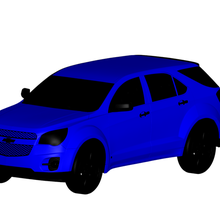 Chevrolet équinoxe 3d print model - Mito3D