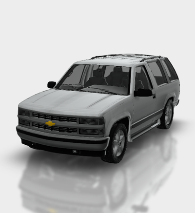 chevrolet blazer 1998 casa automóvel carro veículo comício raça esportes derby super gt 3d print model - Mito3D